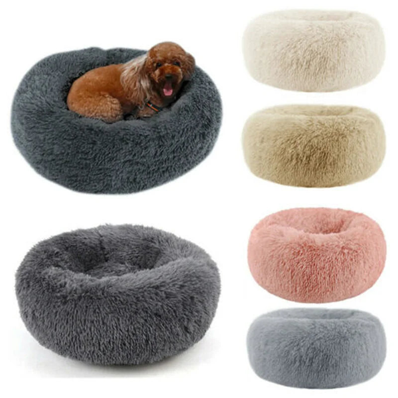 Cama de pelúcia Donut Mand para Pets