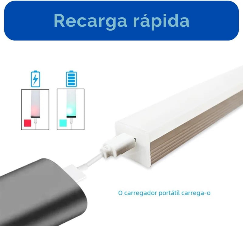 Luminária De LED Barra Com Sensor de Movimento